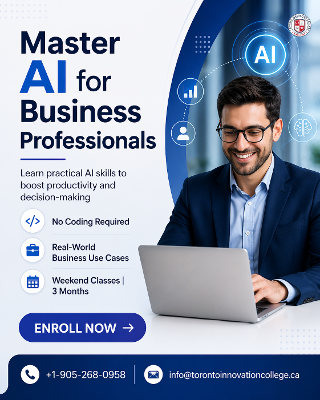 Course: AI for Business Professionals - No Coding, Enroll Now in Canada